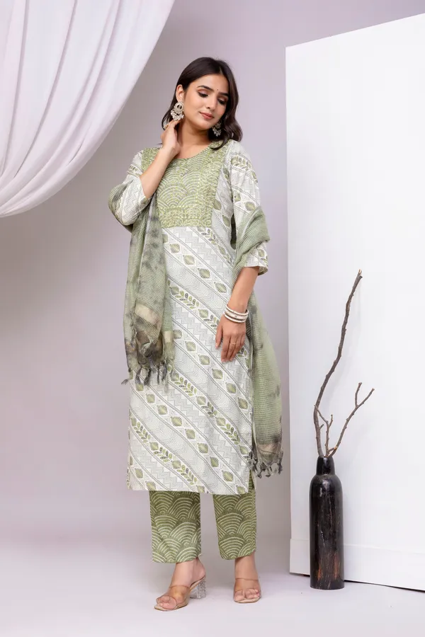 Green_Women's_Kurti