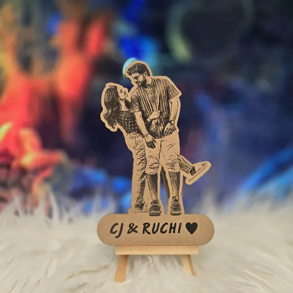 Brown_Personalised_Wooden_Engraved_Cutout_Standy