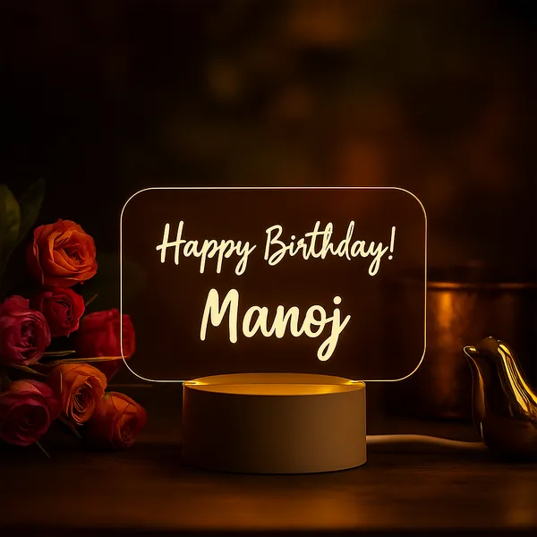 White_Personalized_Acrylic_Happy_Birthday_Name_Led_Usb_Lamp_|_Customized_Birthday_Decoration_Items_|_Best_Gifts_For_Friends_Girls_Boys_Men_Women_Woman_Man_|_Usb_Night_Table_Lights