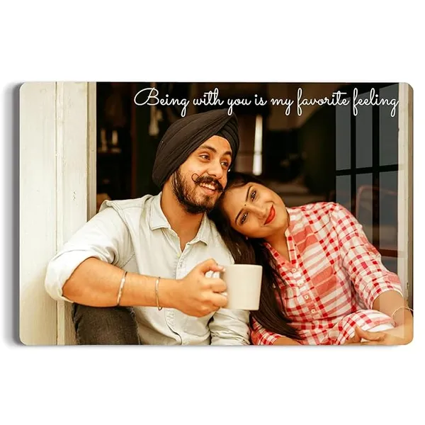 Multicolor_Personalized_Clear_Acrylic_Wall_Mount_Frameless_Rectangular_Picture_Photo/Poster_Frame_For_Anniversary,_Birthday,_Special_Moment_(12X_8X_0.19_Inch)