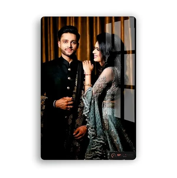 Multicolor_Personalized_Clear_Acrylic_Wall_Mount_Frameless_Rectangular_Picture_Photo/Poster_Frame_For_Anniversary,_Birthday,_Special_Moment_(12X_8X_0.19_Inch)