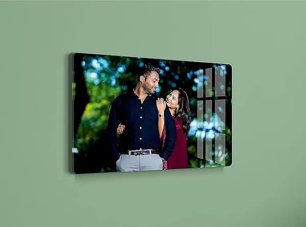 Multicolor_Personalized_Clear_Acrylic_Wall_Mount_Frameless_Rectangular_Picture_Photo/Poster_Frame_For_Anniversary,_Birthday,_Special_Moment_(12X_8X_0.19_Inch)