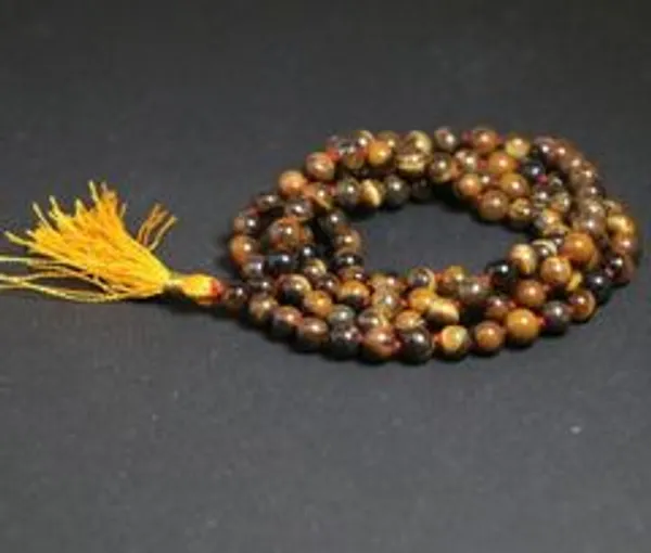 Green_Spiritual_Tiger_S_Eye_Brass_Plated_Brass_Chain