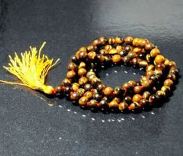Green_Spiritual_Tiger_S_Eye_Brass_Plated_Brass_Chain