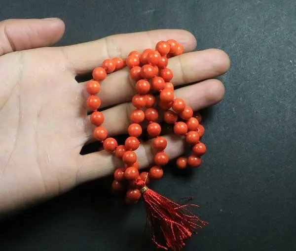 Green_Spiritual_Coral_Stone_Mala_Taiwanese_Brass_Plated_Brass_C