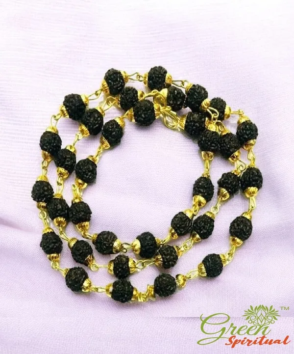 Ek_Mukhi_Trishul_Locket_With_Puchmukhi_Rudraksha_Mala_8mm_36beads_Gold_Plated_Plated_Wood_Chain