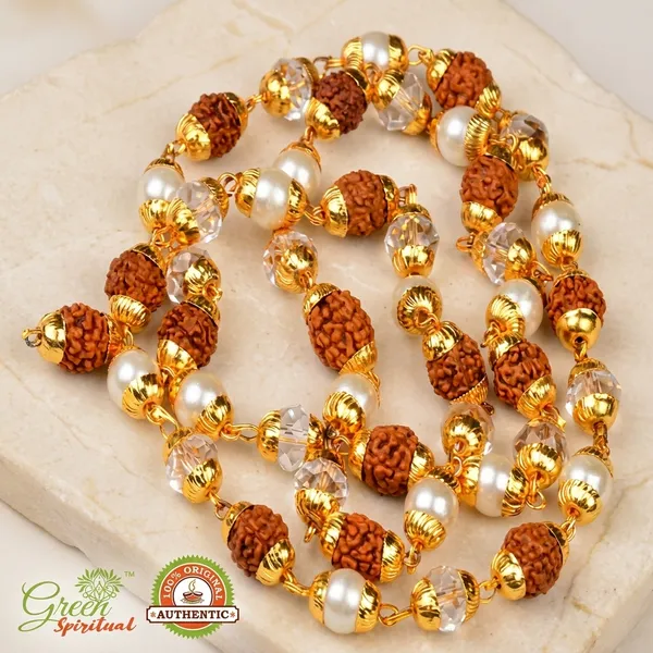 Green_Spiritual_Energized_Rudraksha_With_Pearl_Mala_Combination_R