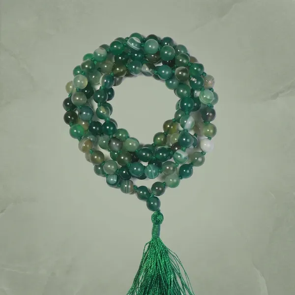 Green_Spiritual_Green_Agate_Stone_Mala_108_Beads_Brass_Plated_B
