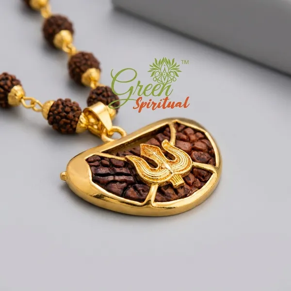 Ek_Mukhi_Trishul_Locket_With_Puchmukhi_Rudraksha_Mala_8mm_36beads_Gold_Plated_Plated_Wood_Chain