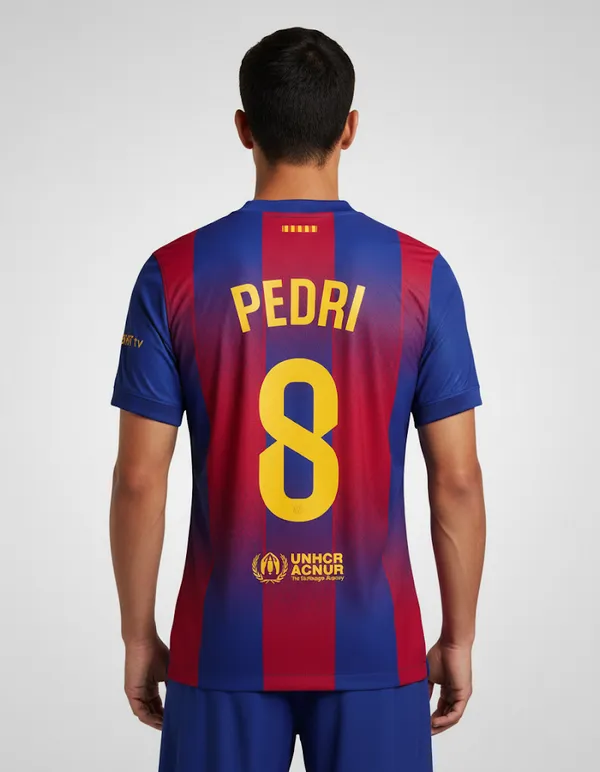 F.C._Barcelona__25/26_Printed_Round_Neck_Pedri_Home_Jersey