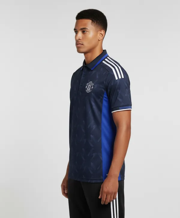 Manchester_United_24/25_Printed_Round_Neck_Blue_Away_Jersey
