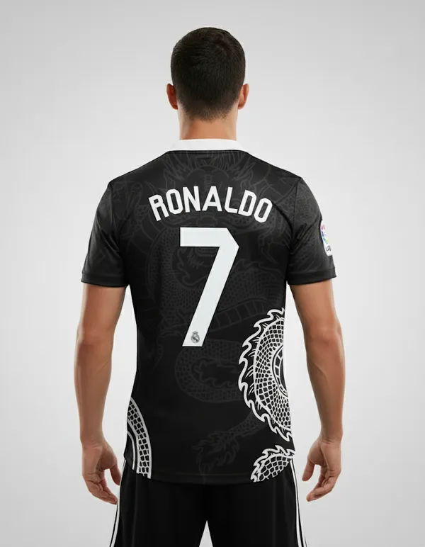 Real_Madrid_23/24_Printed_Collar_Black_Dragon_Special_Edition_Ronaldo_Fan_Jersey