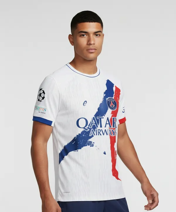Paris_Saint-Germain_25/26_Printed_White_Mbappe_Away_Jersey