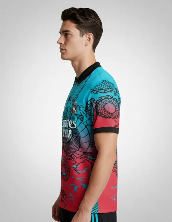 Real_Madrid_23/24_Printed_Collar_Blue-Pink_Dragon_Special_Edition_Ronaldo_Jersey