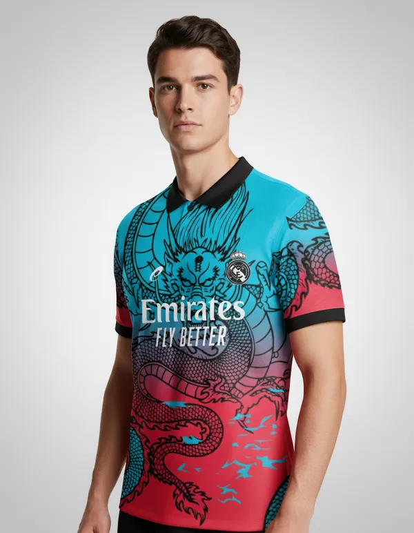 Real_Madrid_23/24_Printed_Collar_Blue-Pink_Dragon_Special_Edition_Ronaldo_Jersey