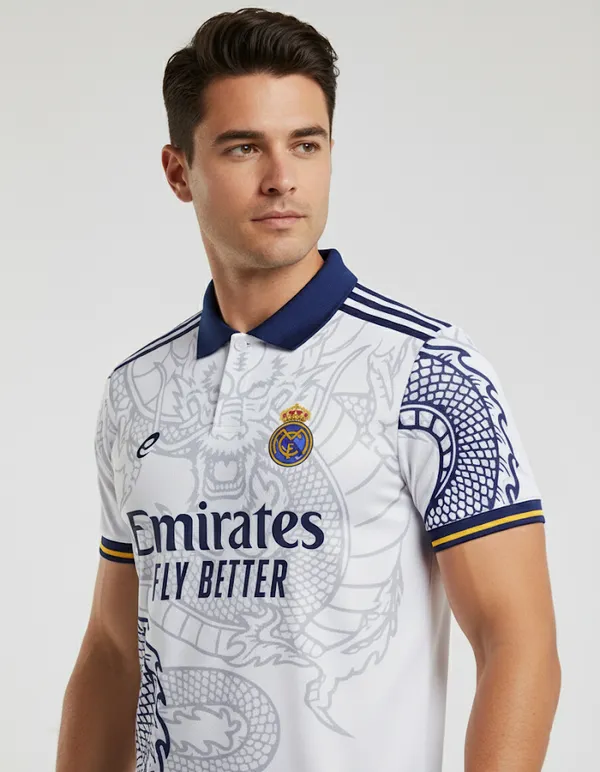 Real_Madrid_23/24_Printed_Collar_White_Dragon_Special_Edition_Ronaldo_Jersey