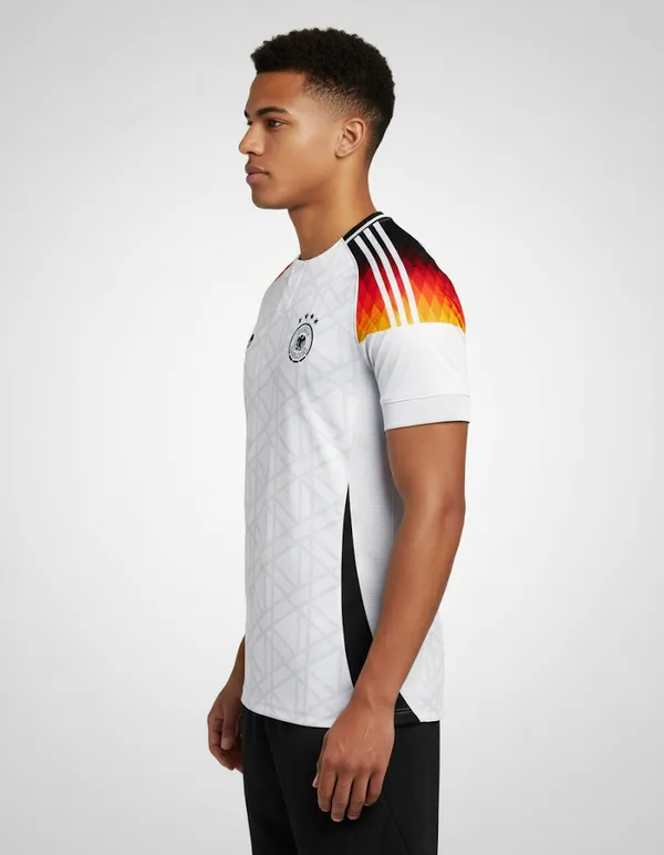 Germany_Fc_23/24_Printed_Round_Neck_Home_Ronaldo_Fan_Jersey