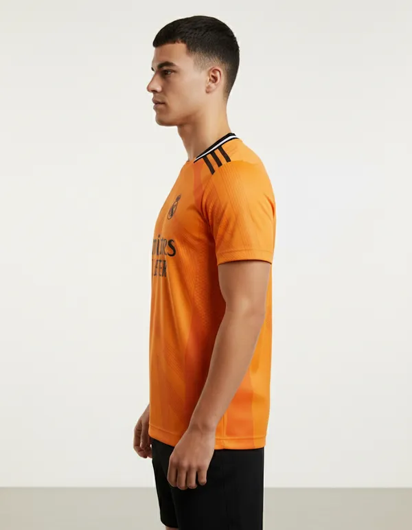 Real_Madrid_23/24_Printed_Round_Neck_Orange_Ronaldo_Fan_Jersey
