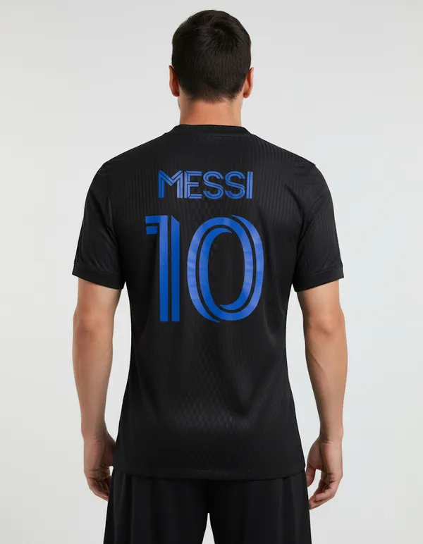 F.C._Barcelona_24/25_Printed_Round_Neck_Black_Messi_Away_Jersey