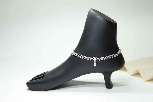 Pink_Premium_Quality_Pink_Stone_Chain_Anklet_Daily_Wear