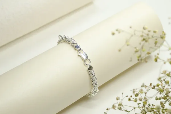 Silver_Premium_Quality_Chain_Expensive_Braided_Design_Bracelets_For_Boys
