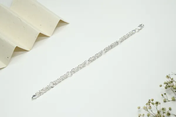 Silver_Premium_Quality_Chain_Expensive_Braided_Design_Bracelets_For_Boys