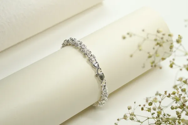 Silver_Premium_Quality_Chain_Expensive_Braided_Design_Bracelets_For_Boys