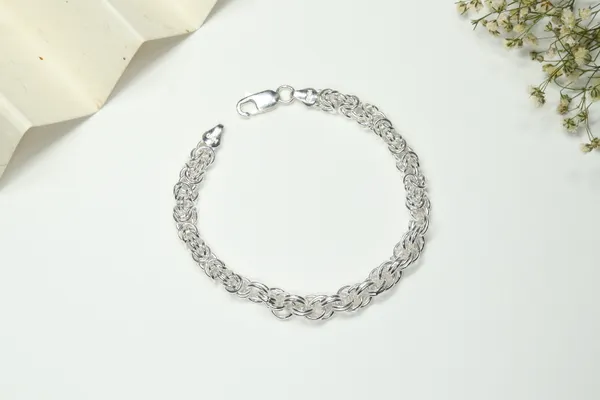 Silver_Premium_Quality_Chain_Expensive_Braided_Design_Bracelets_For_Boys