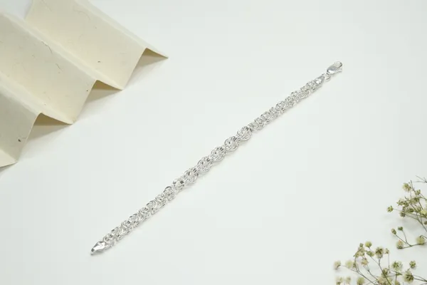 Silver_Premium_Quality_Chain_Expensive_Braided_Design_Bracelets_For_Boys