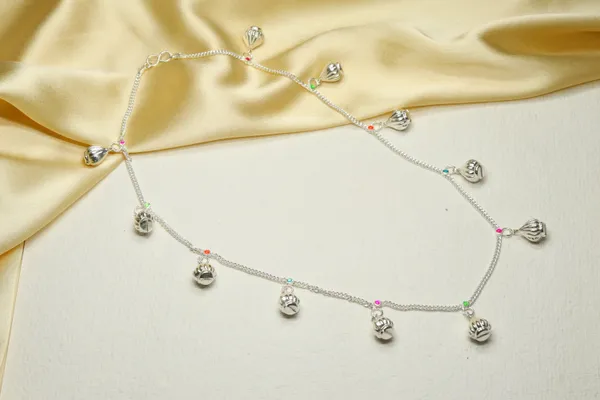 Silver_Premium_Quality_Modak_Haar_For_Ganapati_(_11_Modak_)