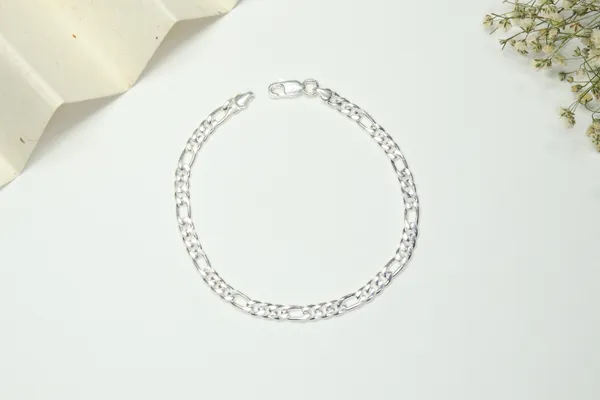 Silver_Premium_Quality_Tendulkar_Chain_Classical_Design_Bracelets_For_Boys