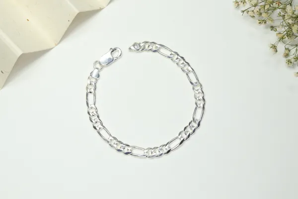 Silver_Premium_Quality_Tendulkar_Chain_Classical_Design_Bracelets_For_Boys