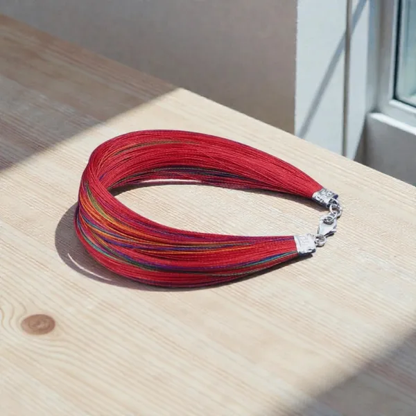 Thread_Coloured_Moli__Silver_Bracelet