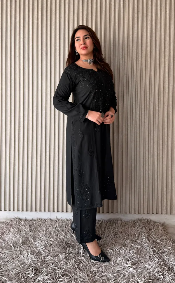 Black_Rayon_Chikankari_Mukesh_Plazo_Set_For_Women