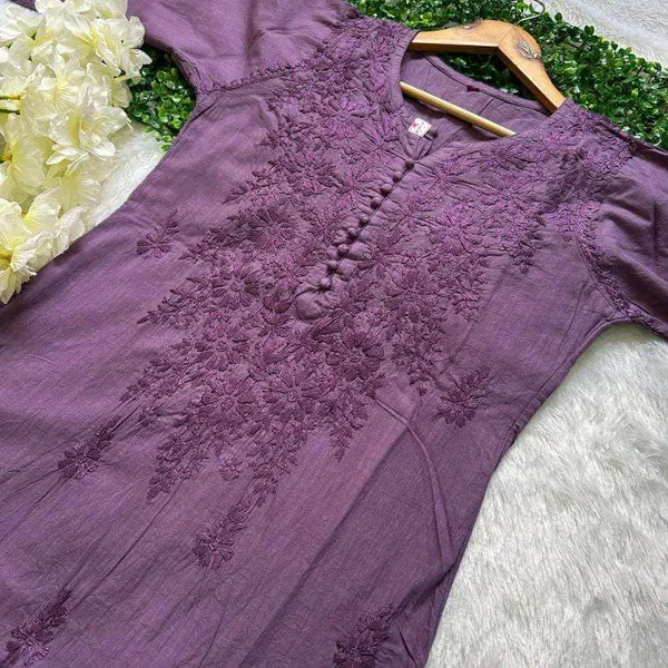 Cotton_Chikan_Kurti_With_Afghani_Pant_For_Women
