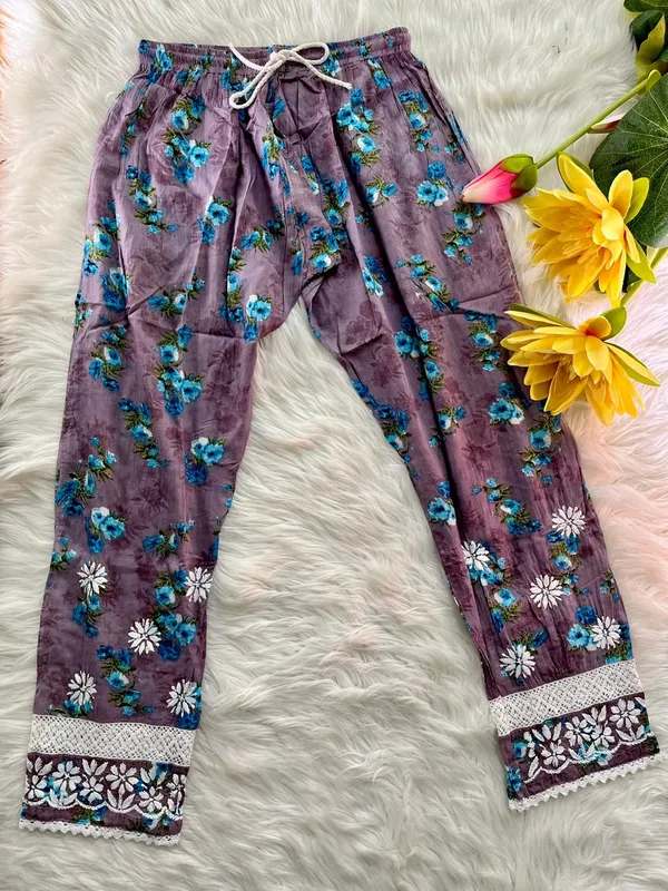 Grey_Mulmul_Afghani_Gown_Pant_Set_For_Women
