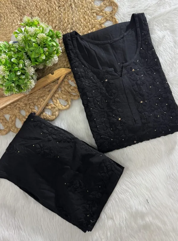 Black_Rayon_Chikankari_Palazzo_Mukesh_Set_For_Women