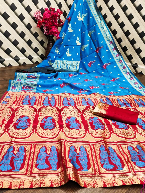 Woven_Design_Bollywood_Baluchari_Silk_Saree