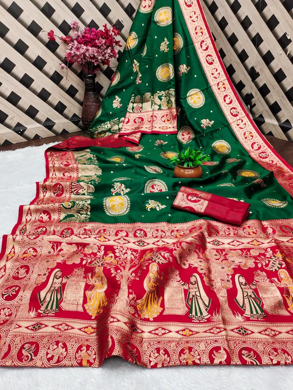 Woven_Design_Bollywood_Baluchari_Silk_Saree