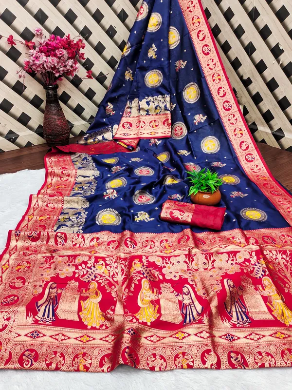 Woven_Design_Bollywood_Baluchari_Silk_Saree