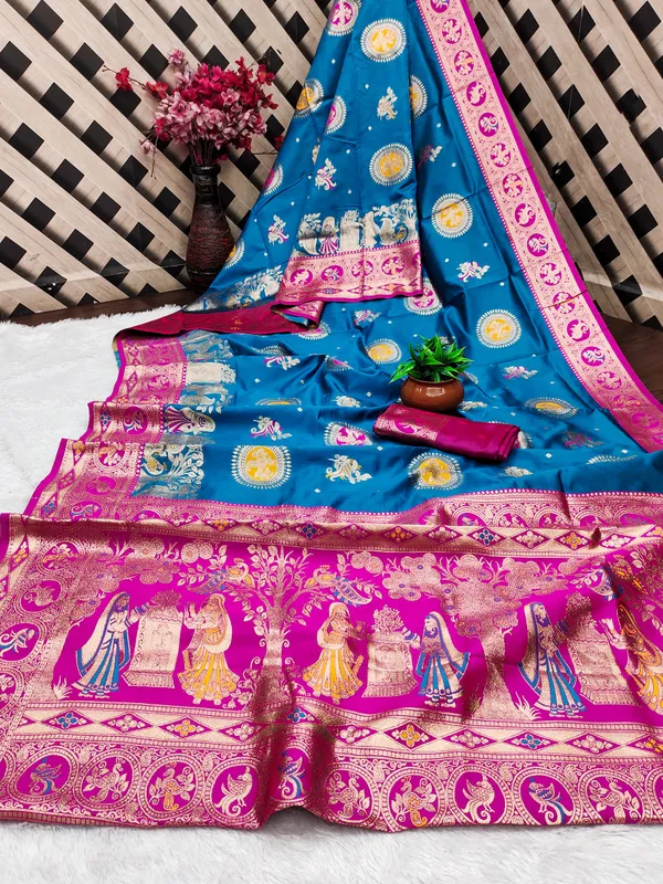 Woven_Design_Bollywood_Baluchari_Silk_Saree