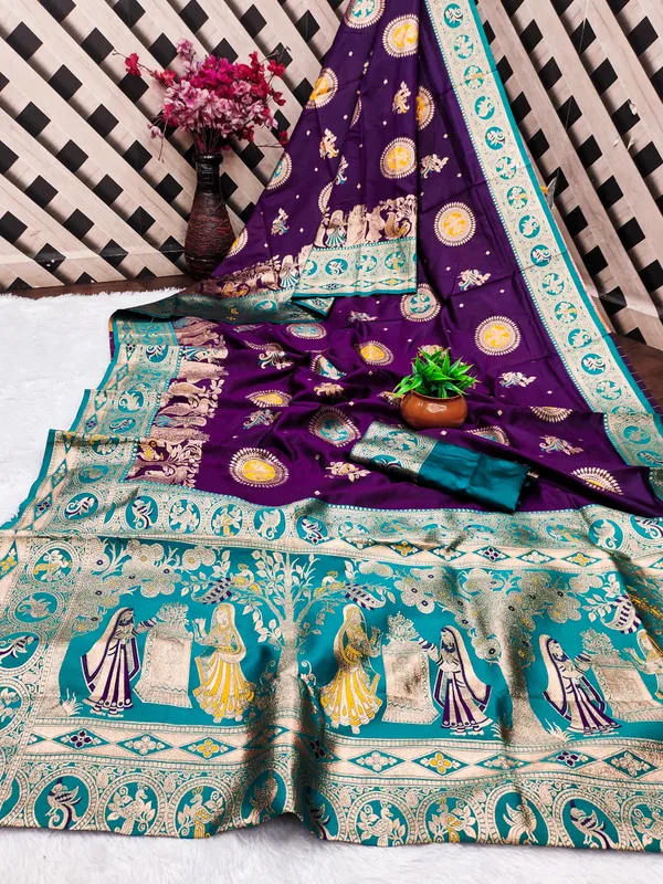 Woven_Design_Bollywood_Baluchari_Silk_Saree