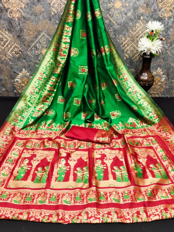 Woven_Design_Bollywood_Baluchari_Silk_Saree