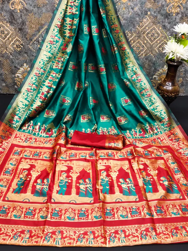 Woven_Design_Bollywood_Baluchari_Silk_Saree