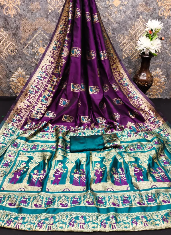 Woven_Design_Bollywood_Baluchari_Silk_Saree