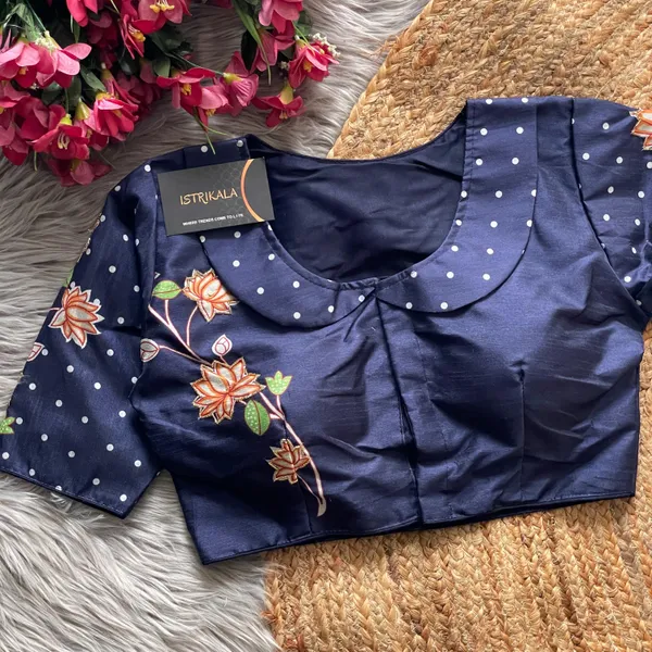 Blue_Pure_Silk_Handcrafted_Boutique_Collection