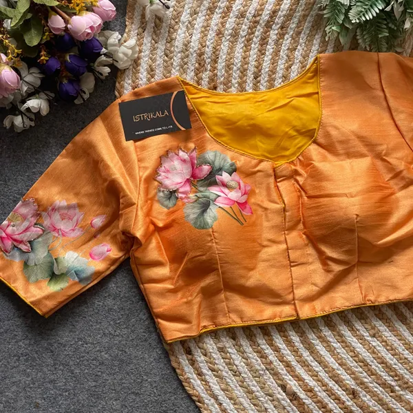 Yellow_Pure_Silk_Handcrafted__Boutique_Collection