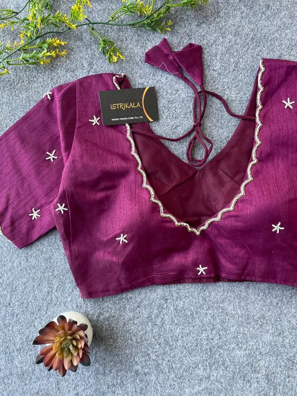 Elegant_Purple_Hand-Embroidered_Blouse_with_Mirror_Bead_Detailing
