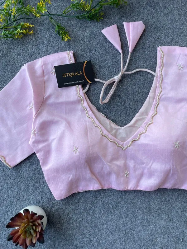 Elegant_Pink__Hand-Embroidered_Blouse_with_Mirror_Bead_Detailing