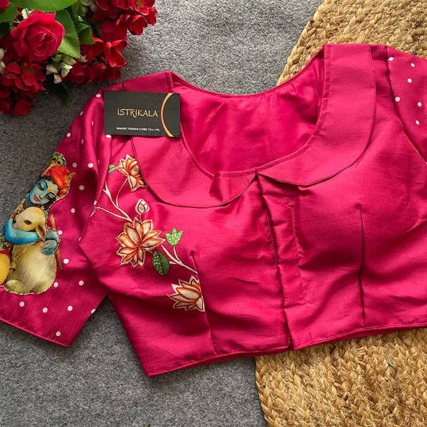 Handmade_Pure_Silk_blouse